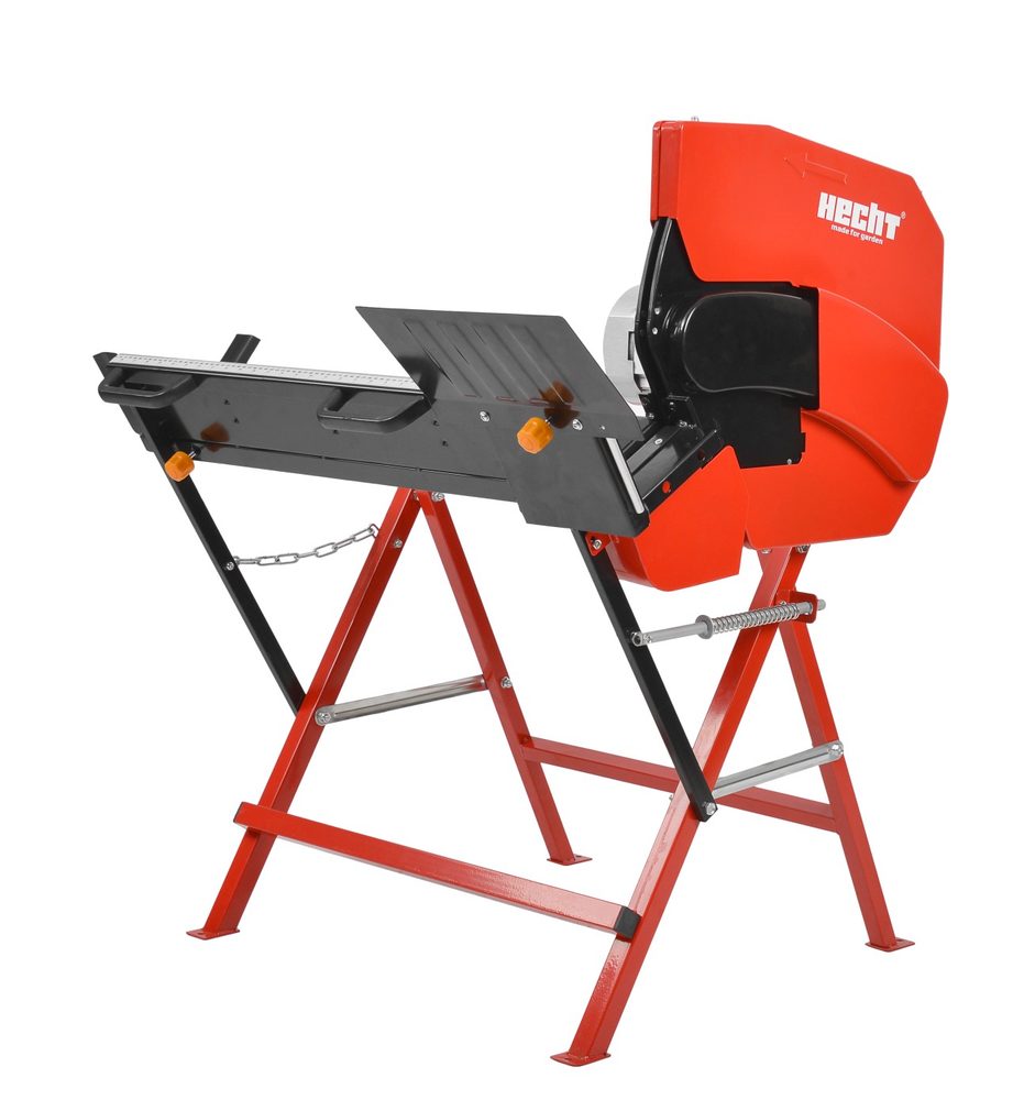 HECHT 8220 - elektrická okružní pila Elektrická okružní pila s příkonem 2200 W. Max. průměr dřeva 135 mm. Průměr kotouče 405 mm. Hmotnost 35 kg.