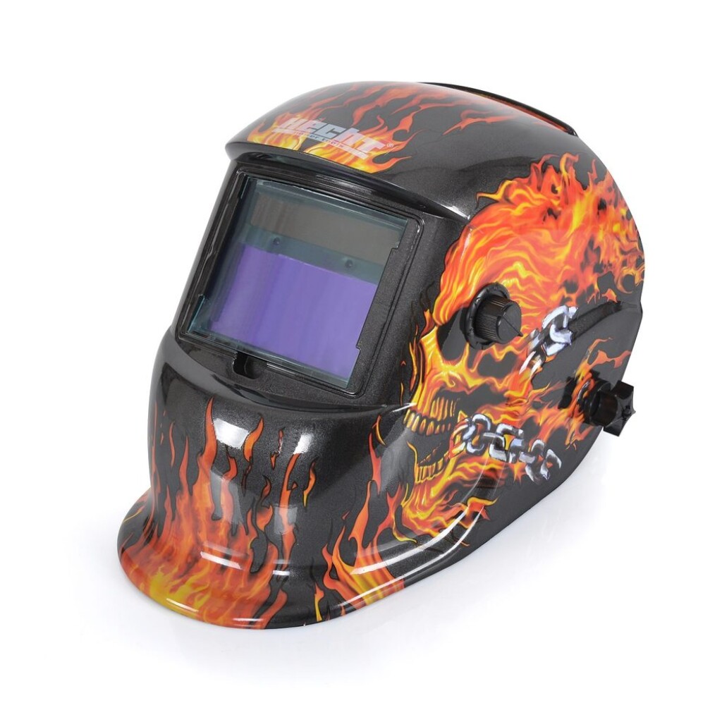 Welding shield. Visor&nbsp;dimensions 100 x&nbsp;50 mm. Response time <= 1/25000 s. Weight 0