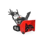 Pásová sněhová fréza s pojezdem