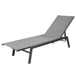 <p>Luxury adjustable lounger made of aluminum profiles. Dimensions 190 x 65 x 45 cm. Suitable for exteriors and interiors. Suitable for use in humid environments. Weight capacity 120kg.</p>