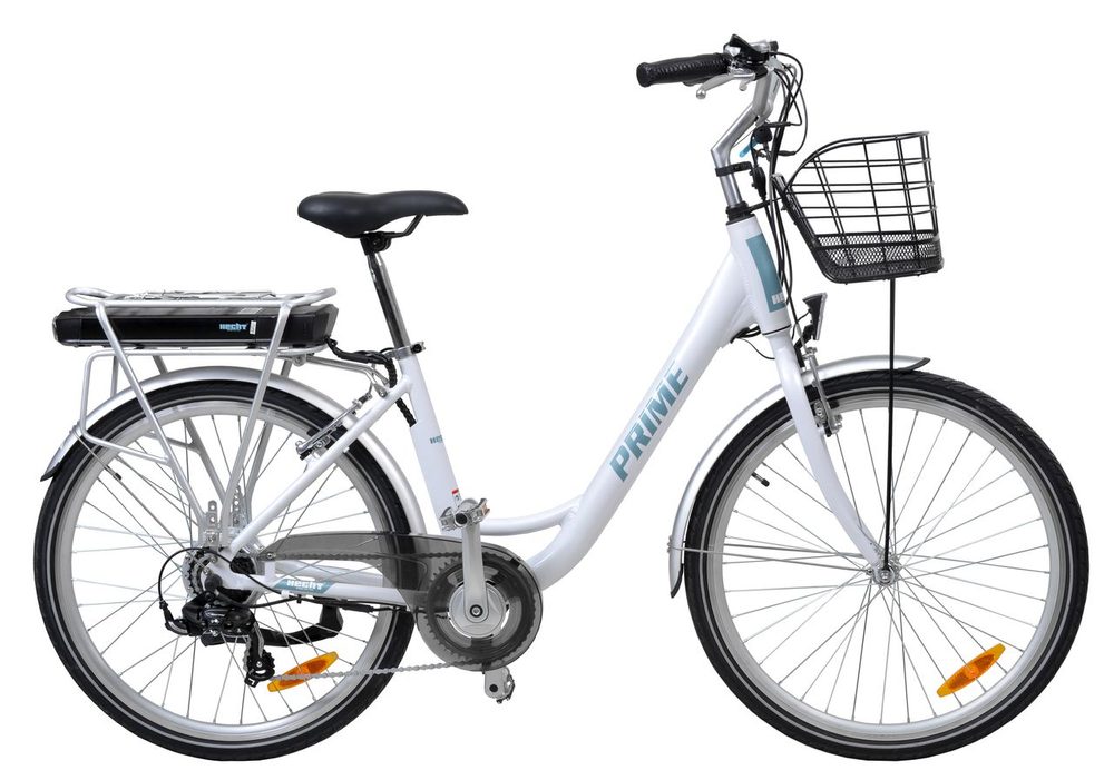 HECHT PRIME - e-bike HECHT PRIME city e-bike. Li-ion battery 36 V / 10.4 Ah. Engine 250 W. Wheels 26 "