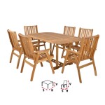 <p>Garden&nbsp;furniture made from&nbsp;hardwood&nbsp;Acacia.&nbsp;Suitable&nbsp;for&nbsp;sheltered garden areas.</p>
