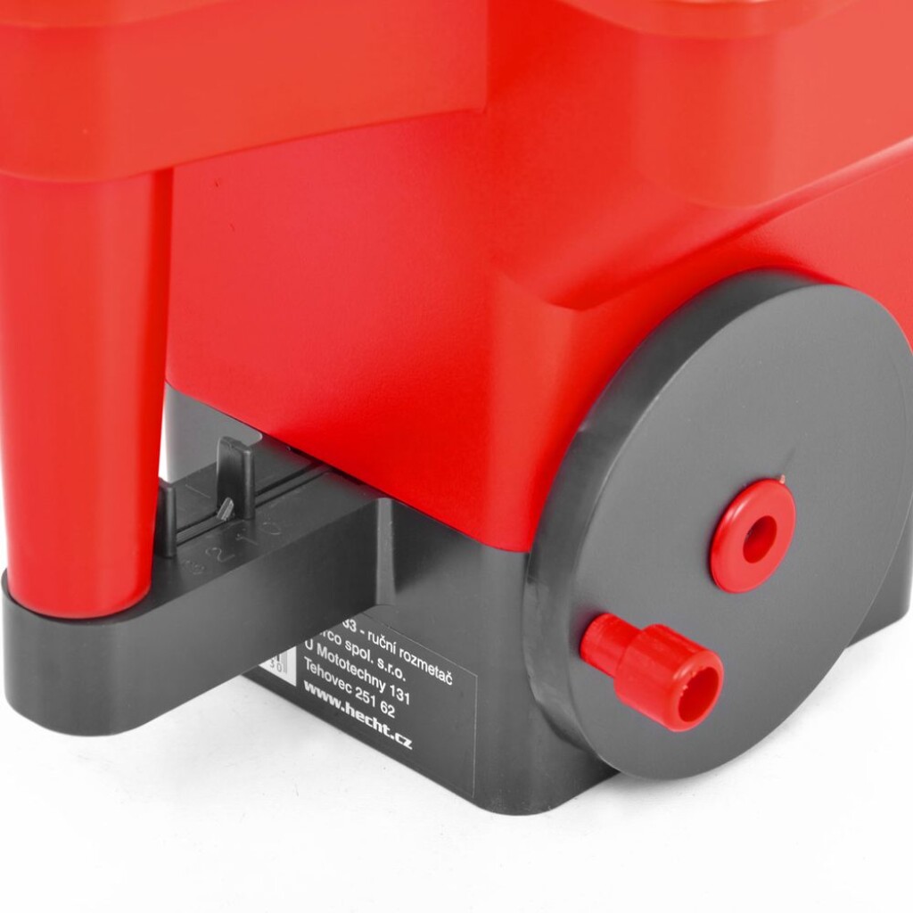 5 litres. Designed for distribution of fertilizers and seeds