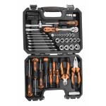 <p><span class="tlid-translation translation" lang="en"><span title="">76 piece set in a case.</span> <span title="">Standard equipment: Screwdriver set