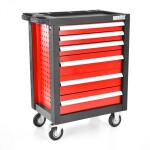<p>Steel workshop trolley with six drawers. The body of the cabinet is made of high-quality steel sheet with an above-standard thickness of 1 mm.</p>
