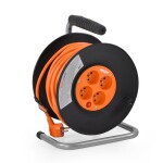 <p>Extension cord reel 25 m / 4x socket. Conductor cross-section 3 x 1.5 mm.</p>