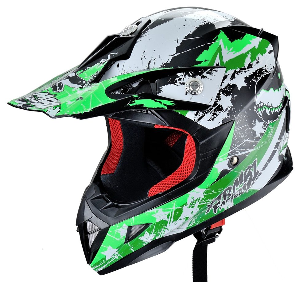 Helmet size L - HECHT 54915 L Protective helmet suitable for motorcycles and quads meets homologation ECE/22-05. Material ABS. Weight 1320 g (+/- 50). Size L (59 - 60 cm)