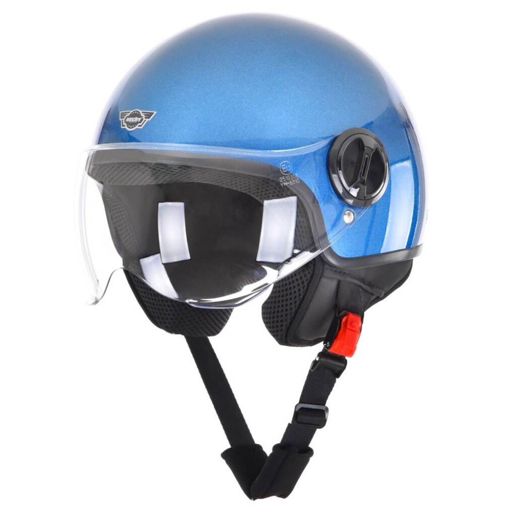 Protective Helmet. European homologation ER13 * 22R00 * 22RO5 * 10255 * 00. Size XS (head circumference 53 - 54 cm)