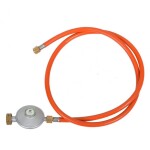 <p>Gas regulator with hose for HECHT 3016. Hose length 150 cm. Pressure 300 mbar. Cannot be used for connecting low pressure appliances such as gas grills