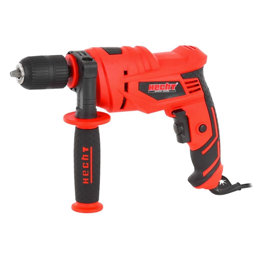 Electric hammer drill. Power consumption 900 W. Speed without load 0-3000 / min. Max. drilling diameter iron 13 mm. at 0-48000 imp. / min. Weight 2.05 kg.