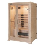 <p>Infrared sauna for two persons. Power 2080 W