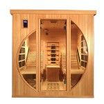 <p>5 ceramic + 9 carbon heaters. Double control panel. MP3 player + radio. Tinted glass door. Air ionizer