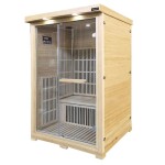 <p>Infrared sauna for two persons. Power input 1850 W