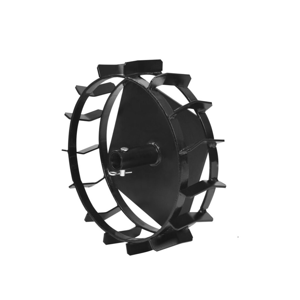 Iron wheels for use with a&nbsp;plough or a digger for HECHT 785