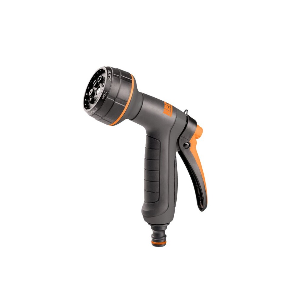 Universal irrigation gun Universal irrigation gun. Thanks to the practical control