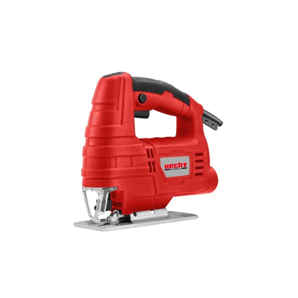 Electric jigsaw. ● Power input: 500 W ● No load speed: 3000 per min. ●  Cutting depth: 55 mm (wood)