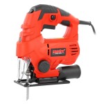 <p>Electric jig saw with an input power of 650 W. Speed without load 800 - 3000 rpm. Cutting depth 65 mm (wood)