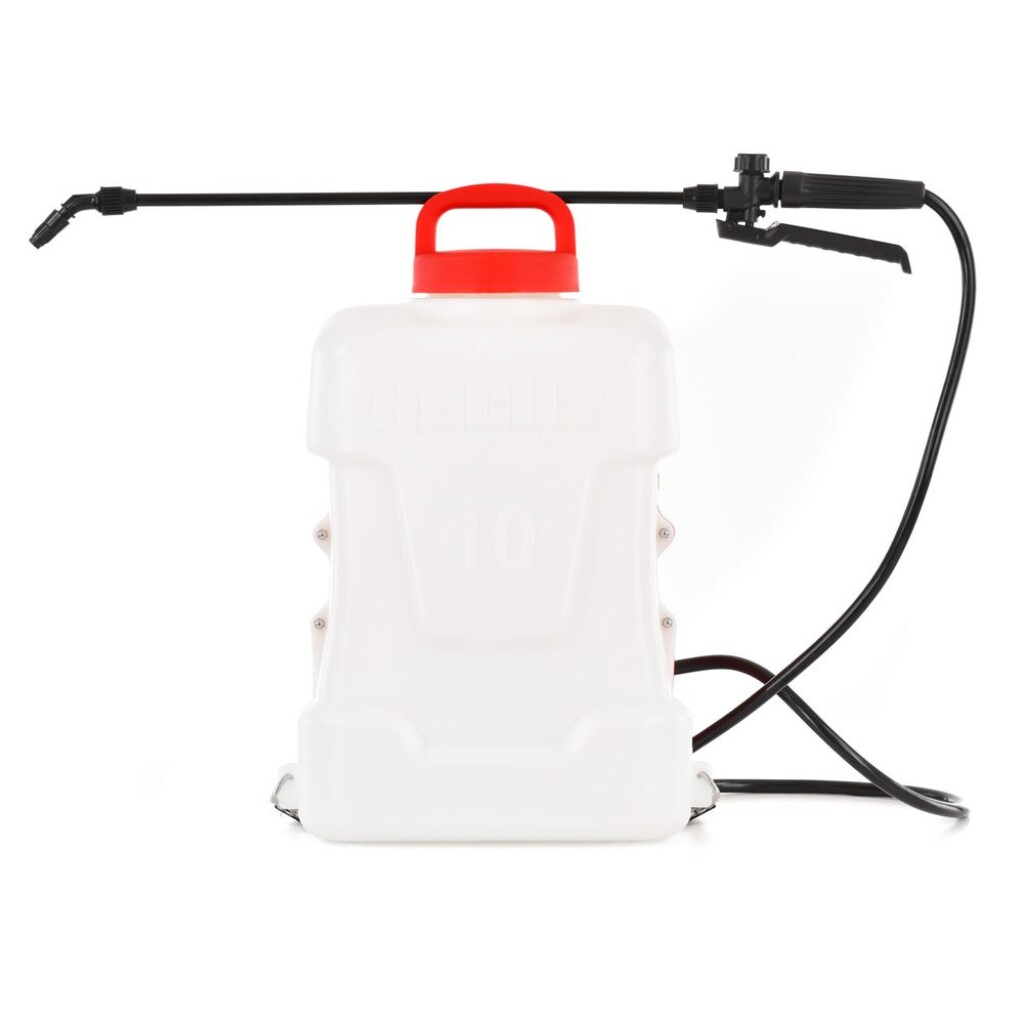 Accu knapsack sprayer. Tank volume 10 l Operating time per charge 160 min.
