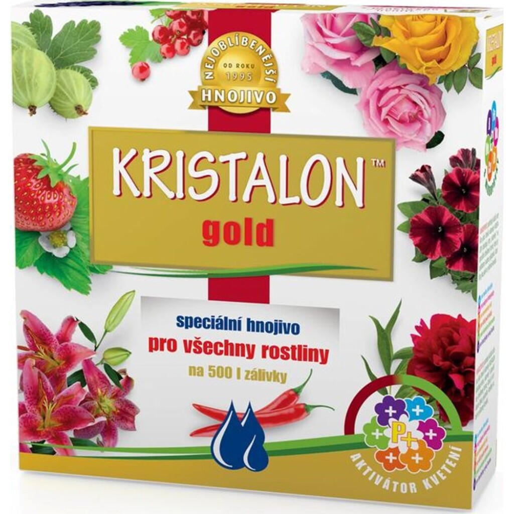 KRISTALON Gold – new generation fertiliser is a crystalline