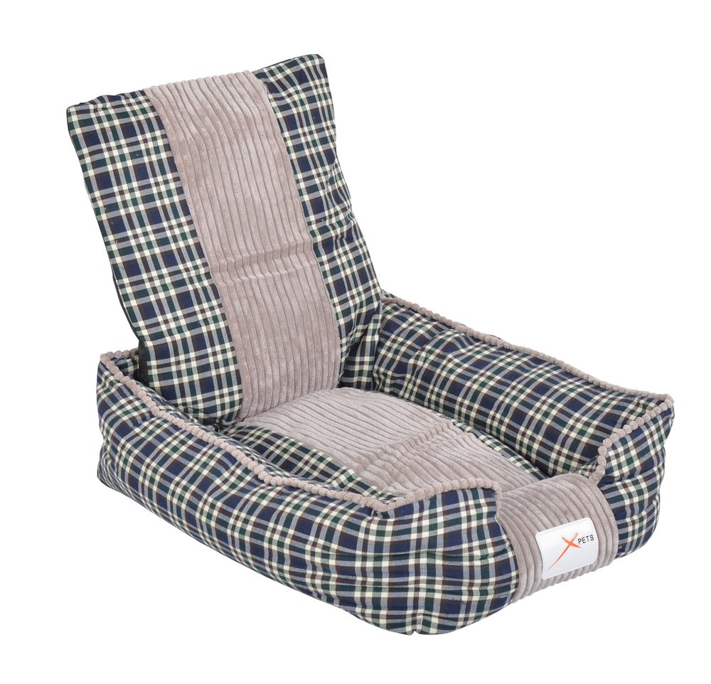 LORD - L Luxury bed for demanding pets. Made from flax and corduroy. Very comfortable.