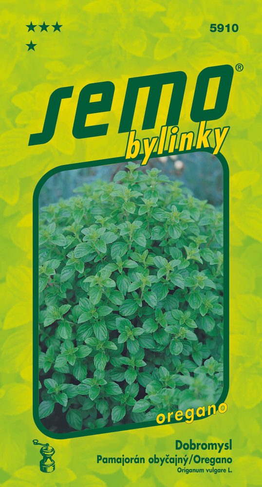Large-flowered Oregano - Oregano 0.4g A perennial herb also known as perennial marjoram. Grown for its aromatic leaves