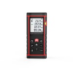 <p>Laser distance measurer with a measuring range of 0.05-50 m. Basic and advanced measurement with area