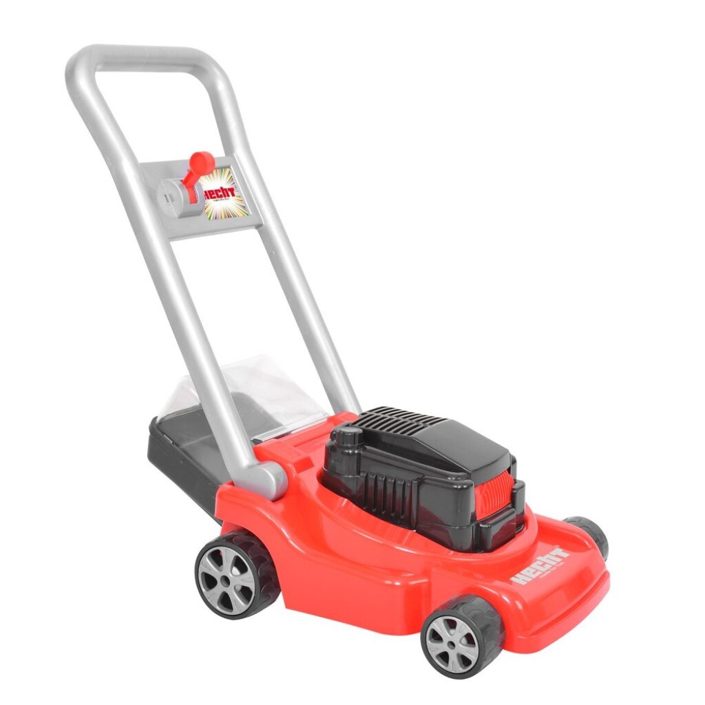 Children´s lawn mower HECHT with simulation of grass mowing.