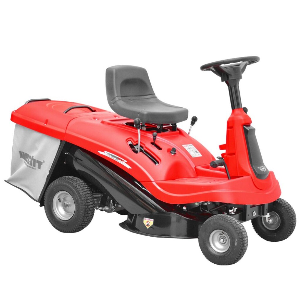 Garden rider with a 61cm reach. 224cc engine with a rated power of 4.2kW. Basket capacity 150l. Suitable for mowing areas of approx. 1500 - 2000 m2.