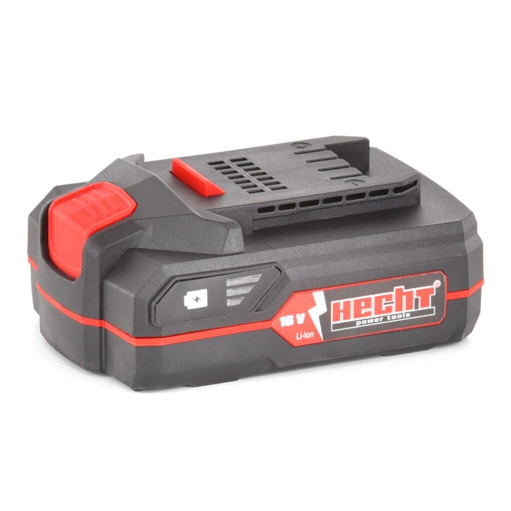 Li-ion battery 16 V with a capacity of 1.5 Ah. Designed for HECHT 1245.