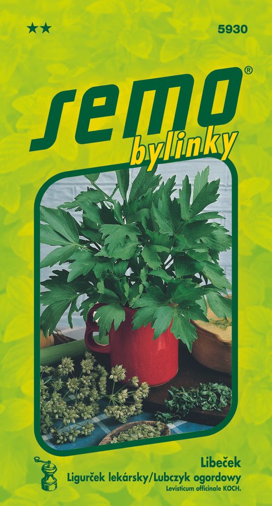 Lovage 0.5g A perennial plant grown both as a medicinal herb and for culinary use. Both foliage and seeds can be harvested.