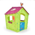 <p>High-quality plastic garden house for children. Resistant to adverse weather conditions and UV radiation. For children aged 2-6 years.</p>