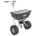 <p>Manual spreader with tank volume of 60 litres. Designed for distribution of tertilizers and seeds