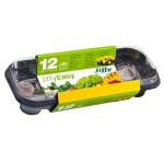 <p>Includes transparent top cover and bottom part with 12 Jiffy-7® peat pellets with a diameter of 36 mm. 27 x 11.5 x 6 cm.</p>