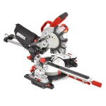 <p>Miter saw with laser. Power consumption 2000 W. Wheel diameter 210 mm. The HECHT 829 miter saw is the perfect helper not only at home