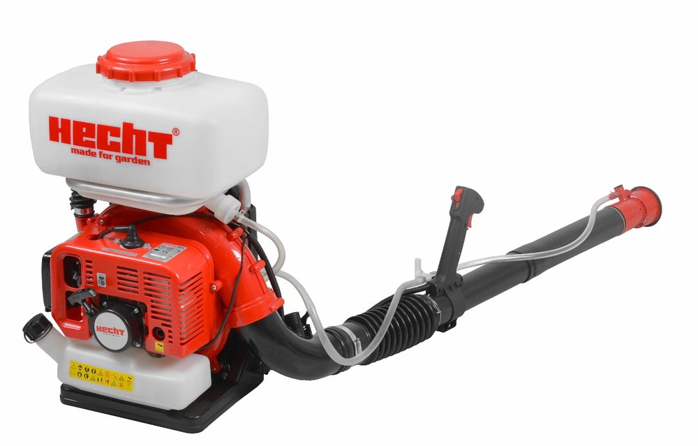 Motor dew eater / blower - HECHT 459 Rear-mounted motor dehumidifier with 14 l tank and a range of up to 16 m. Motor power 1