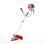 <p>Power brushcutter with 25.5 cm blade span and 43 cm string span. Split shaft. 52 cm3 engine with a rated power of 1.45 kW. Semi-automatic string unwinding. Ergonomic bike handles. Weight 8