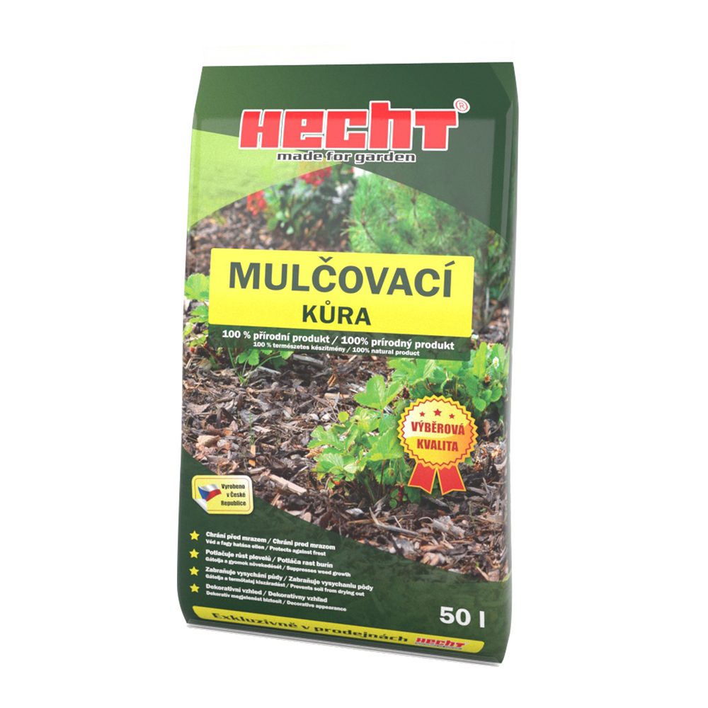 Mulching Bark - HECHT For mulching flower beds