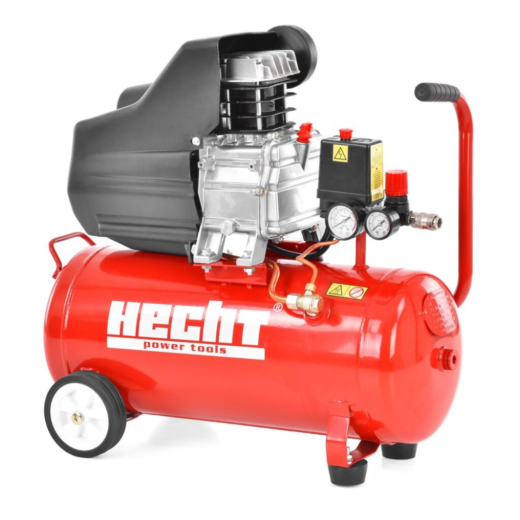 Portable oil air compressor equipped by electric engine 230V/50Hz