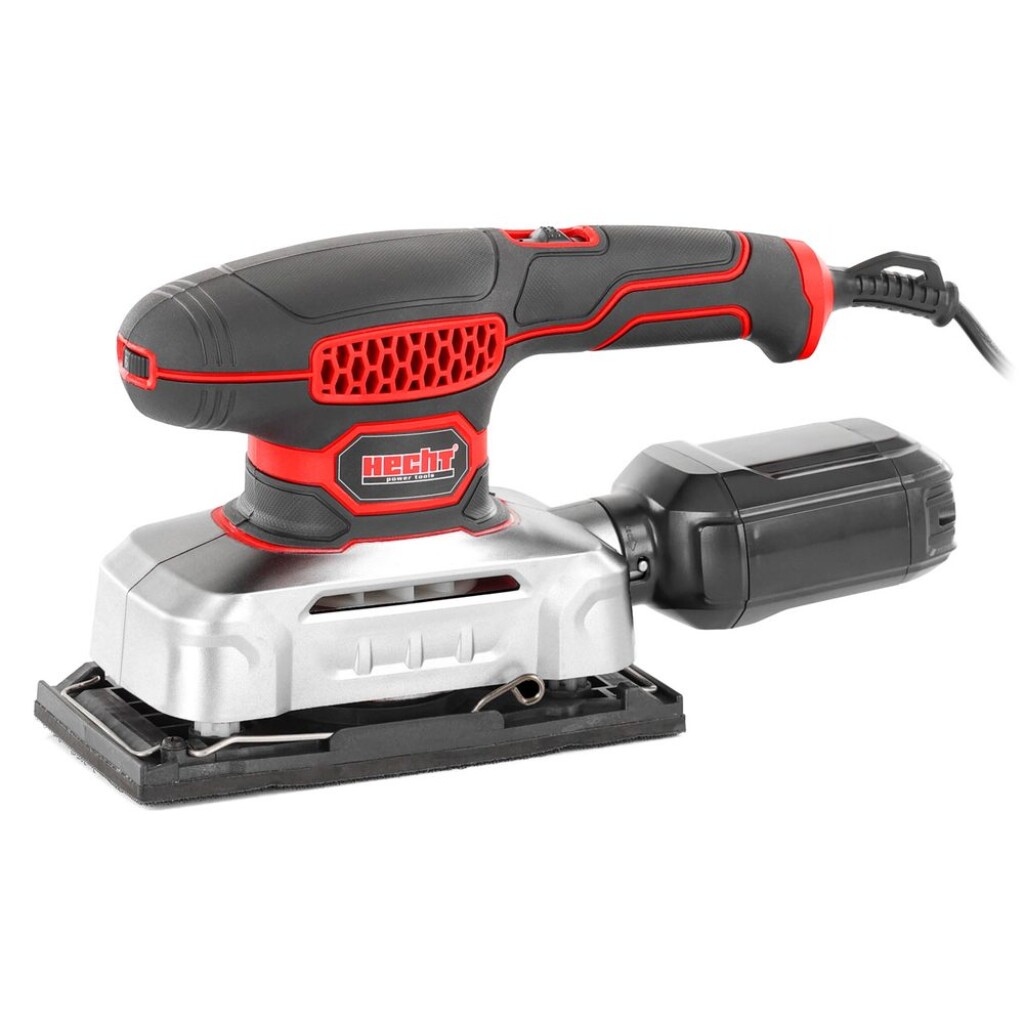 The HECHT 1767 orbital sander with 220W power is ideal for sanding wood