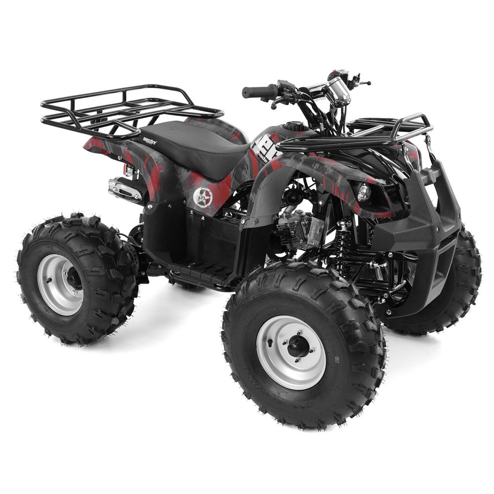 Petrol Quad Bike - HECHT 56126 HURON Quad bike with a 125cc 4-stroke petrol engine. Power output 8.1 HP (6 kW)