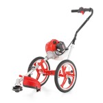 <p>Petrol brushcutter. Working width: 45.5 cm. Engine volume: 51.7 ccm. Fixed shaft mounting.</p>