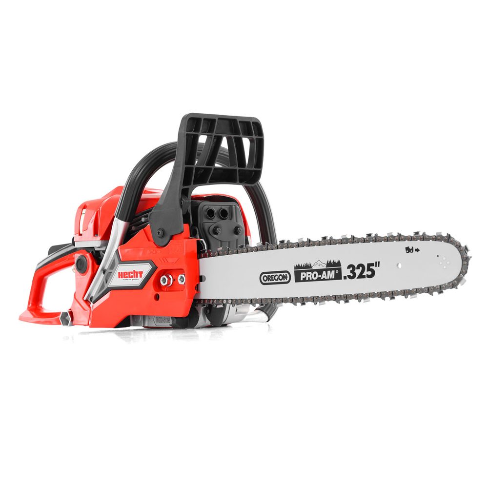 Petrol chainsaw - HECHT 950 Petrol chainsaw with 50 cm3 engine. Engine power: 3 HP. Length of the bar: 40 cm. Weight: 5