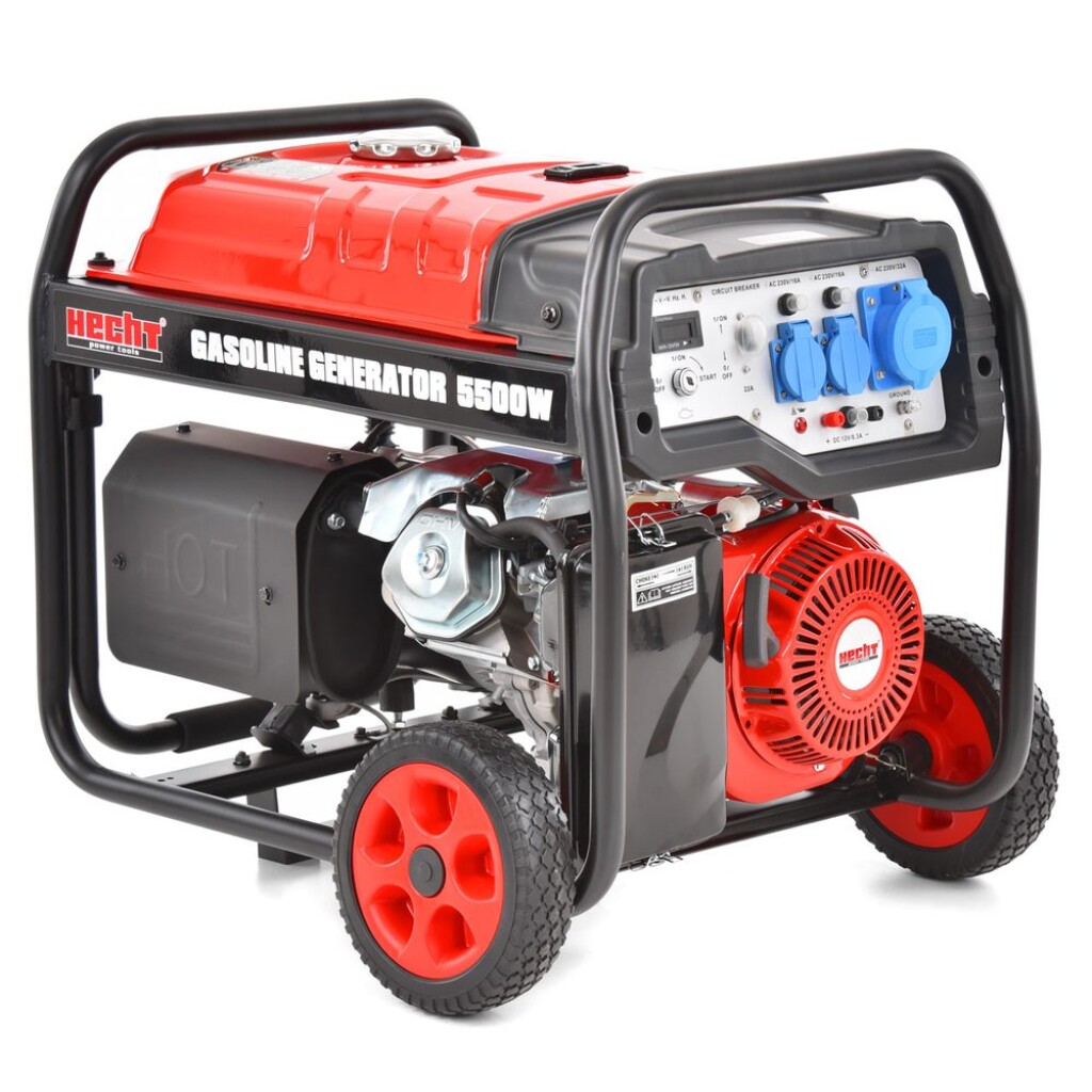 Petrol powered electricity generator&nbsp;&nbsp;with power output of 13 HP. Stable power 5000 W