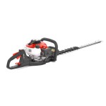 <p>Petrol powered hedge trimer with rotatable handle. Equipped with 2&nbsp;stroke 22