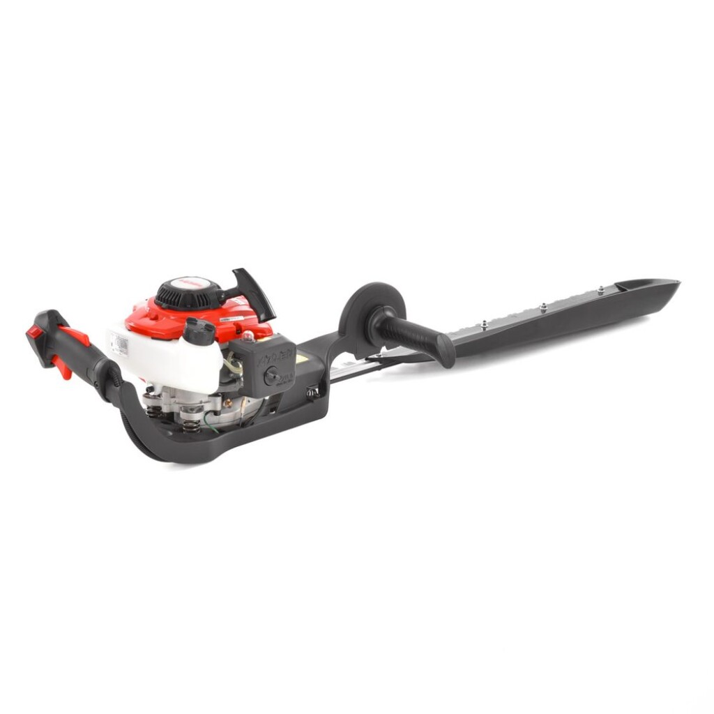 Petrol powered hedge trimmer. 72 cm bar length.