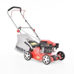 <p>Petrol lawn mower. Working width: 40.6 cm. Engine displacement: 127 ccm. Collecting box: 40 l.</p>