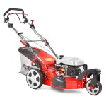 <p>Petrol lawn mower with self propelled system. Working width: 46 cm. Engine displacement: 135 ccm. Collecting box: 60 l.</p>