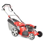 <p>Self propelled petrol powered rotary lawn mower with 4-stroke engine HECHT with displacement of 170 cm<sup>3</sup>. Power ouput 2.6 kW. Working width 48 cm. Volume of collecting box 60 l.</p>