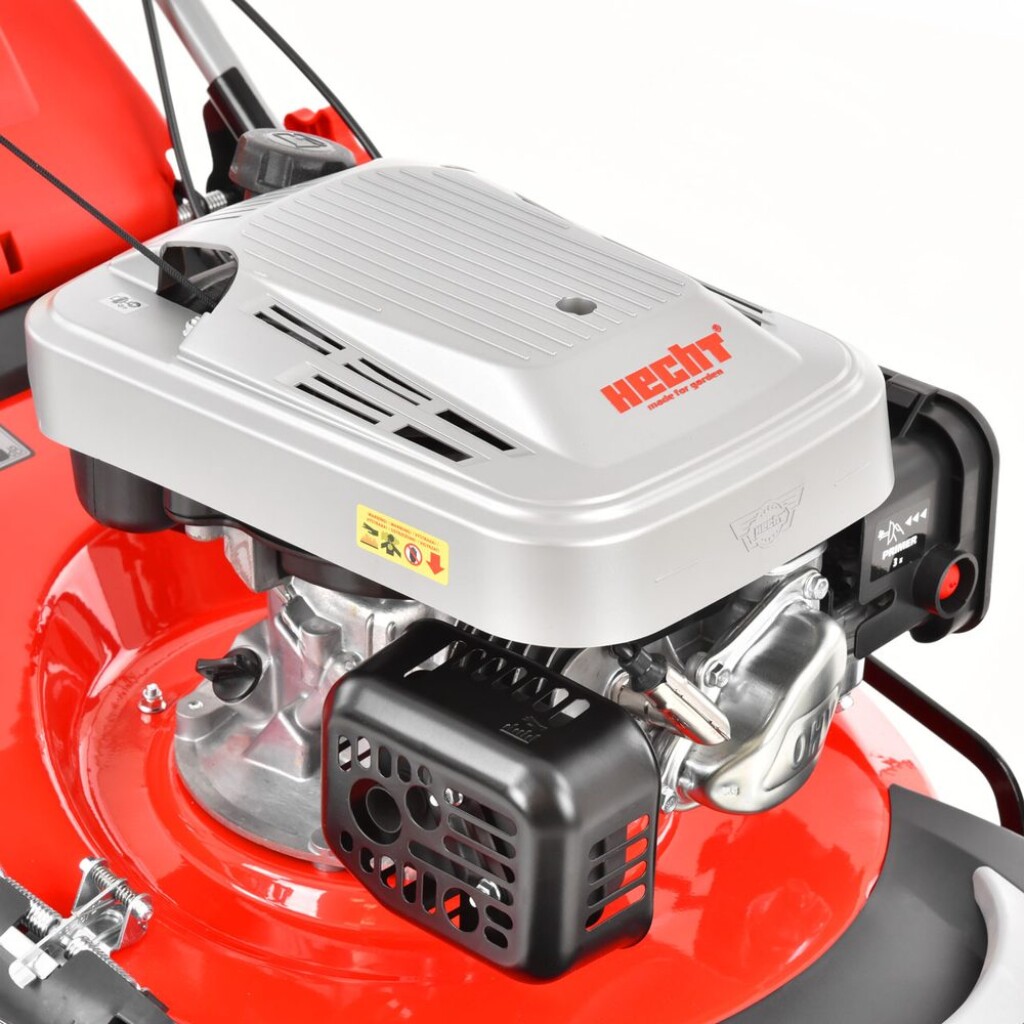 equipped with ball bearings. Powered by 4&nbsp;stroke OHV engine with displacement of 173 cm3.&nbsp;Working width 51 cm. Suitable for areas of up to 1600 m2.&nbsp;Central adjustment of cutting height. Mulching kit included