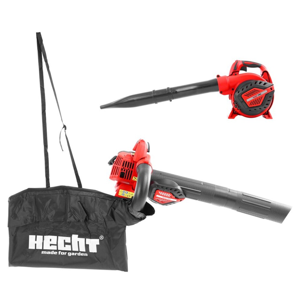 HECHT 9254 is a compact vacuum cleaner combined with a powerful blower. It is powered by 2-stroke engine with a volume of 25